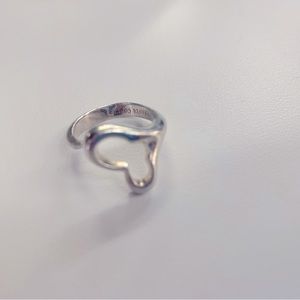 Tiffany & Co Sterling Silver Heart Ring